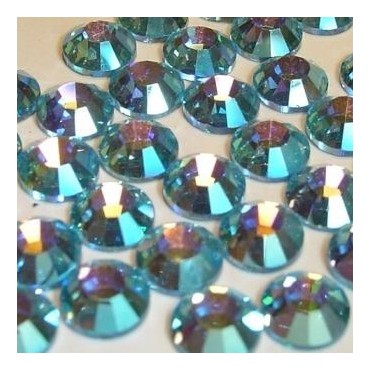 Piedras Swarovski - Aquamarine AB, tamaño SS 5 - 100 un.