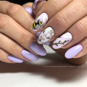 Esmalte Permanente Komilfo D186, Violeta muy claro, 8 ml