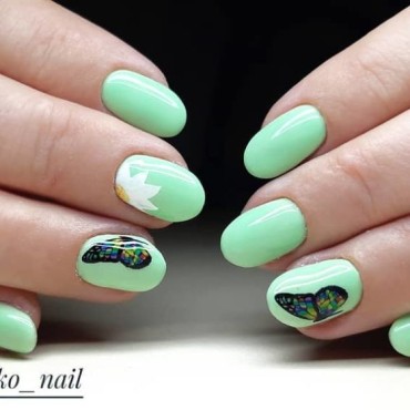 Esmalte Permanente Komilfo D191, Menta, 8 ml