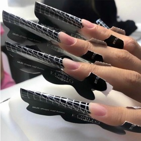 Moldes para uñas Komilfo, 500 Uds.