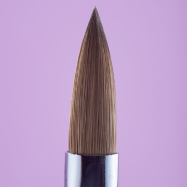 Pincel Natural Acrílico Nº12 Komilfo, 20 mm