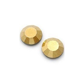 Cristales Komilfo, Gold, SS 5, 100 uds