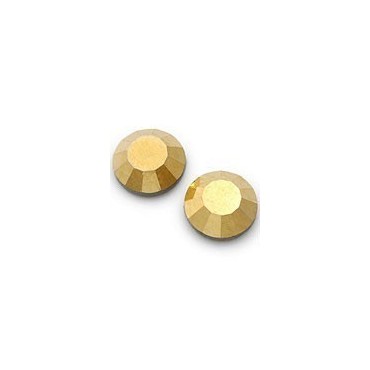 Cristales Komilfo, Gold, SS 5, 100 uds