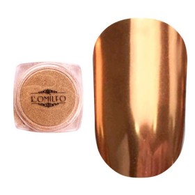 copy of Mirror Chrome Powder NAILS WORLD-175 plata