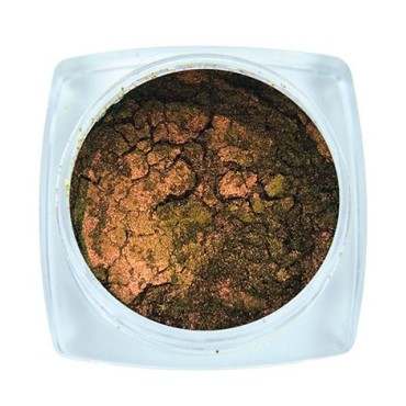 Mirror Powder Komilfo Escarabajo Nº002, Verde/Rosa/Dorado, 0,5 gr