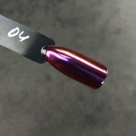 Mirror Powder Komilfo Escarabajo Nº004, Lila/Rosa/Dorado, 0,5 gr