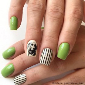 Esmalte Permanente Komilfo D277, Verde césped, 8 ml