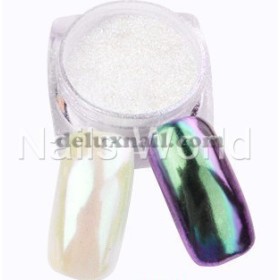 Mirror Chrome Powder Nails World 170, Azul/Verde/Morado, 1gr