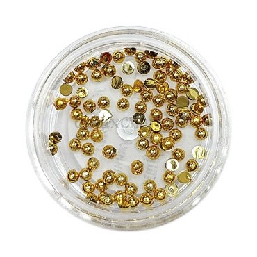 Perlas 16, Dorado, 2 mm.