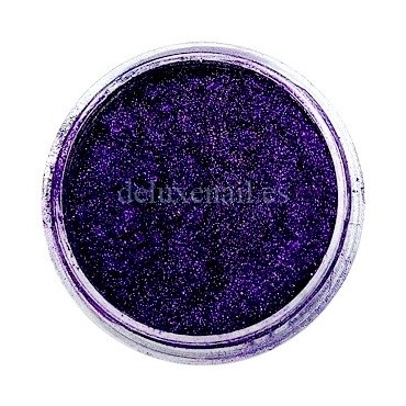 Mirror Powder Nails World 842, Morado, 0,5 gr