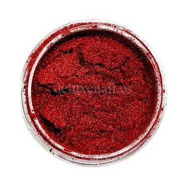 Mirror Powder Nails World 843, Rojo, 0,5 gr