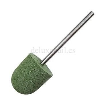 Fresa pulidora de silicona verde H336v, grano duro, RoyalBeauty