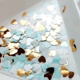 Decoración MIX Corazones 03 (diferentes colores)