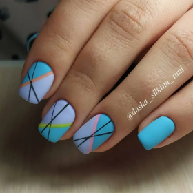 Esmalte Permanente Komilfo D133, Azul claro, 8 ml