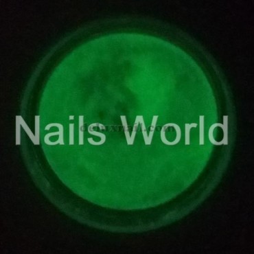 Pigmento Nails World luminiscente 02 - Verde, 2 gr.