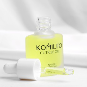 Aceite de cutícula y uñas con pipeta Komilfo Citrus, 8 ml.