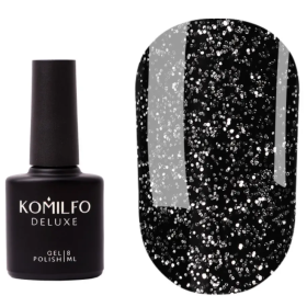 Top sin pegajosidad Komilfo Silver, con UV filtros, 8 ml