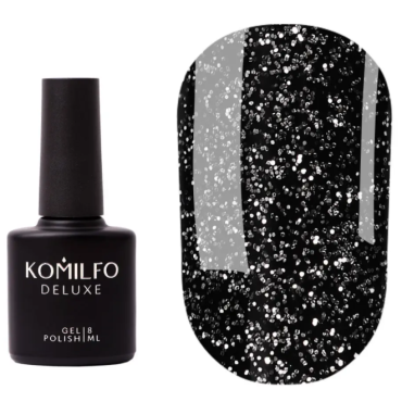 Top sin pegajosidad Komilfo Silver, con UV filtros, 8 ml