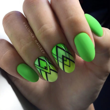 Esmalte Permanente Komilfo D171, Verde Neón, 8 ml