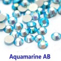 Cristales NW 202, Aquamarine AB, SS 3, 100 un.