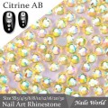 Cristales NW 249, Citrine AB, SS 5, 100 un.