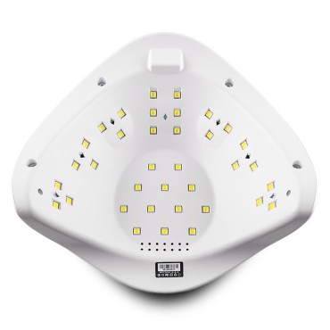 LED/UV Lámpara Sun 5 Plus Original, 48 W, Blanco