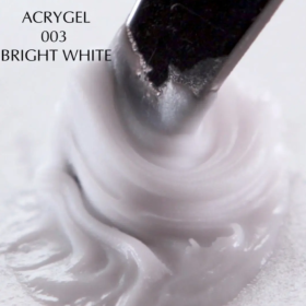 Acrygel Komilfo Bright White 003, Blanco saturado, 30 g
