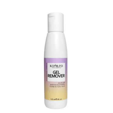 Removedor de esmalte permanente Komilfo, 125 ml