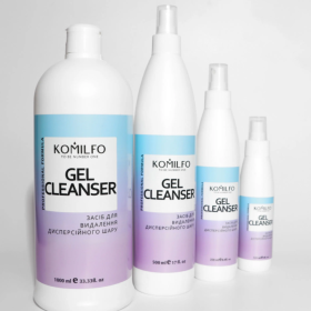 copy of Komilfo Gel Cleanser — Liquido para eliminar pegajosidad y limpiar pinceles, con pulverizador,125 ml.