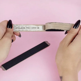 DFCE-20-100 - Limas fundas desechables papmAm Staleks Expert, 100 Gr., 30 uds