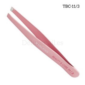 TBC-11/3 - Pinza para las cejas Staleks Beauty&Care, forma biselada, 5 mm
