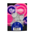 PDFB-25 (L-Ø25 mm) Pack de discos - esponjas pulidores adhesivos desechables Staleks, 25 uds