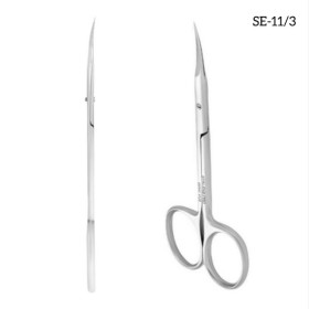 SE-11/3 - Tijeras para cutícula para Zurdos Staleks Expert, 23 mm
