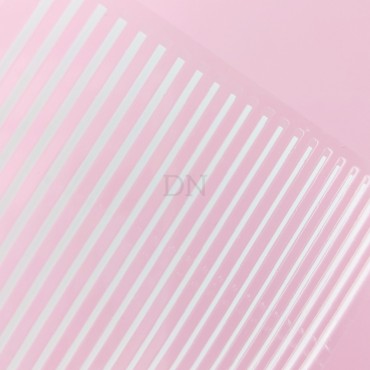 Pegatina adhesiva cinta, Blanco