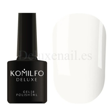 Esmalte Permanente Komilfo D289, Blanco grisáceo muy claro, 8 ml