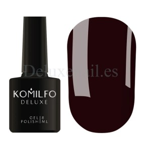 Esmalte Permanente Komilfo D300, Burdeos muy oscuro, 8 ml