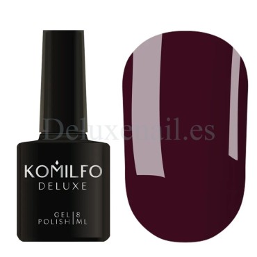 Esmalte Permanente Komilfo D303, Berenjena oscuro, 8 ml