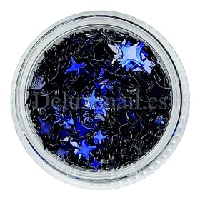 Decoración Estrellas 10, Azul (diferentes tamaños)